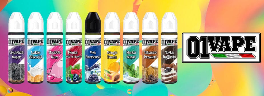 01Vape Distribuito da Svapoweb e Smoking 01vape