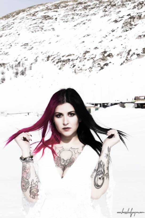 modelle sulla neve