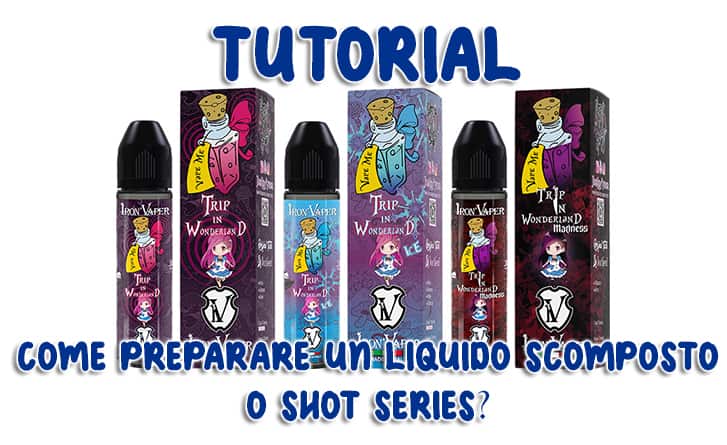 tutorial-shot-series come preparare un liquido scomposto