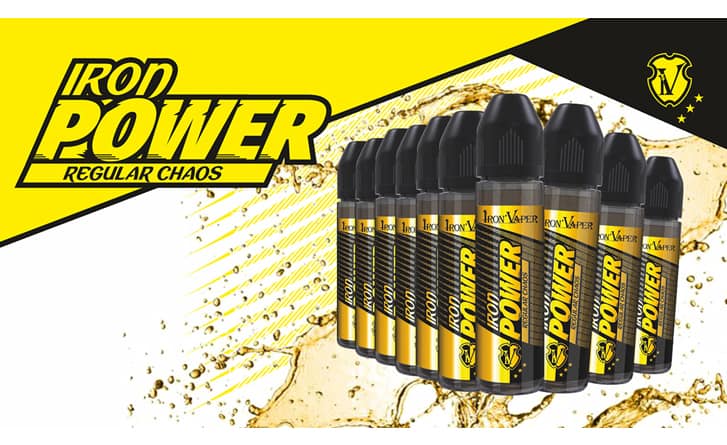 IRON POWER REGULAR CHAOS AROMA 20 ML IRON VAPER iron power regular chaos aroma 20 ml iron vaper