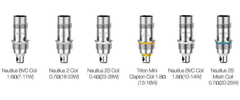 nautilus 3 coil compatibili nautilus 3 aspire