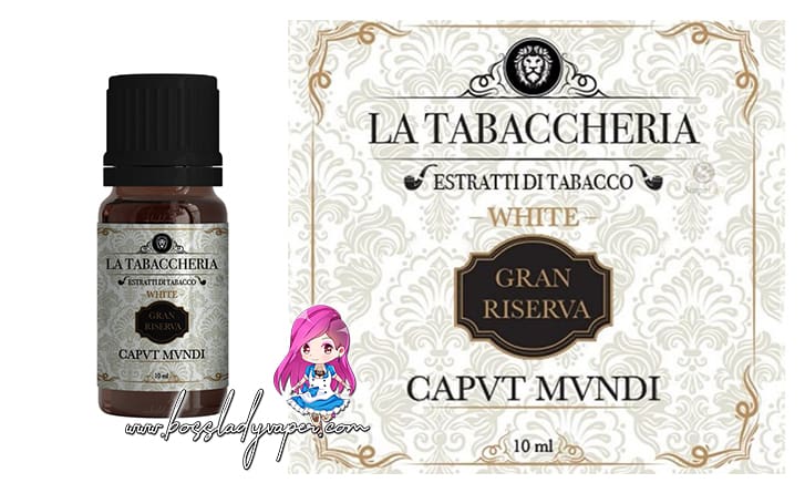 La Tabaccheria CAPVT MVNDI White Aroma 10 ml Gran Riserva la tabaccheria capvt mvndi