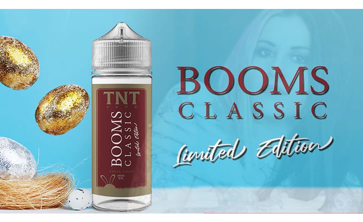 Booms Classic LIMITED EDITION Aroma 30ml TNT VAPE booms classic limited edition