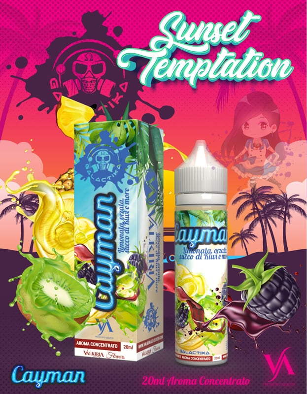 Galactika Cayman Sunset Temptation Aroma 20 ml Recensione galactika cayman sunset temptation aroma 20 ml recensione