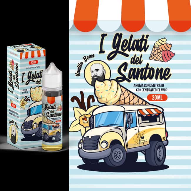 I gelati del Santone Vanilla Bean i gelati del santone aroma 20ml