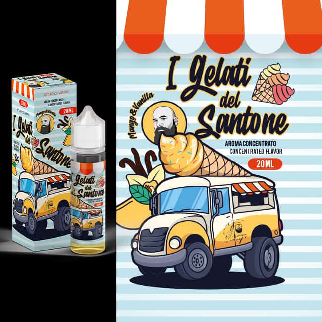 I gelati del Santone Mango&Vanilla i gelati del santone aroma 20ml