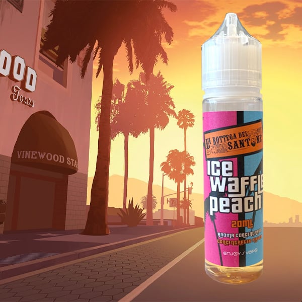 Santone dello Svapo - Ice Waffle Peach santone dello svapo - ice waffle peach e royal mango ice