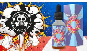 the raging donut galactika dreamods liquidi sigaretta elettronica recensioni
