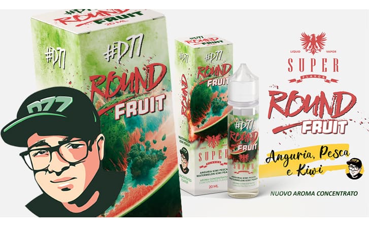 Round Fruit Aroma 20ml Super Flavor Danielino77 #D77 round fruit aroma 20ml super flavor danielino77 #d77